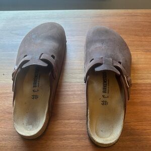 Birkenstock Men's Tan Slip-On Loafers